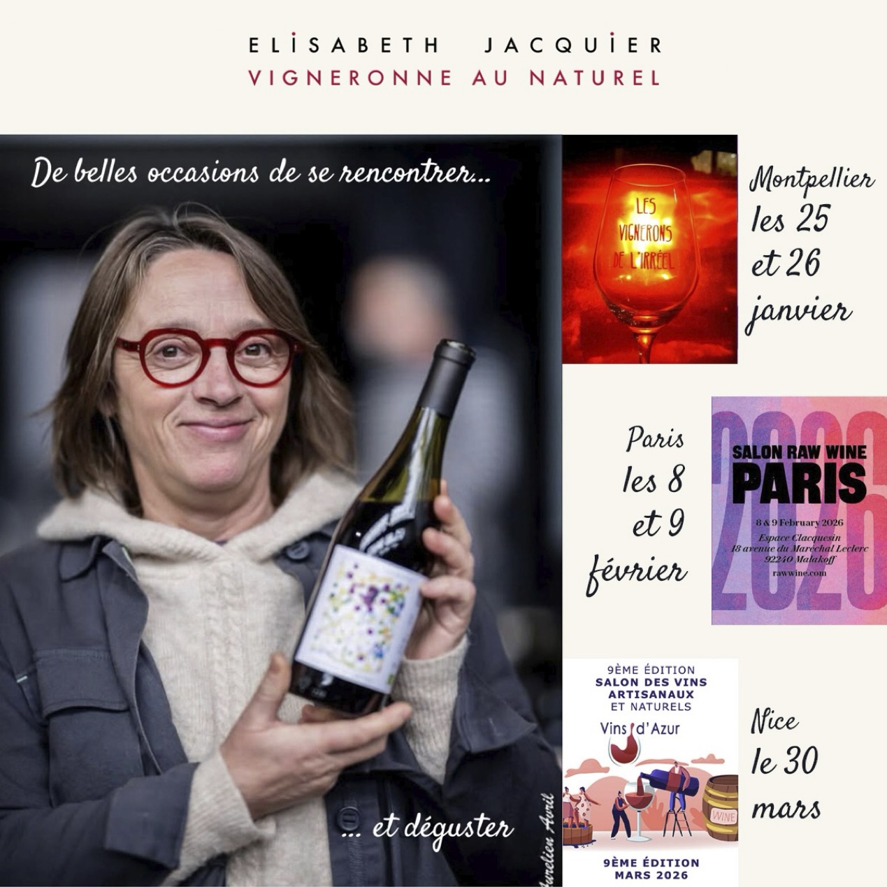 LES IREELS MONTPELLIER - RAW WINE PARIS - VINS D'AZUR NICE