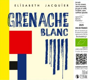 Les Clos d'Elis Grenache Blanc 2025
